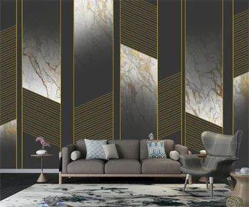  Скандинавски модерен минималистичен светъл разкошен златен шарени фон от изкуствен мрамор тапети по поръчка самозалепващи водоустойчив стенописи