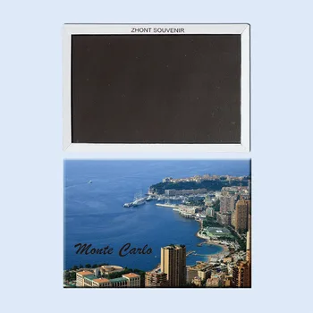  Княжество Монако,Монте Карло Магнити за хладилник 21988 на Световната сцена Турист,Снимка За Спомен