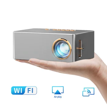 YD10 Мини Проектор LED Подкрепа 1080 P Батерия Кино WIFI Синхронизиране на Телефона Игра Проектор за 4 Към Филма Full HD Видео за Дома Истински