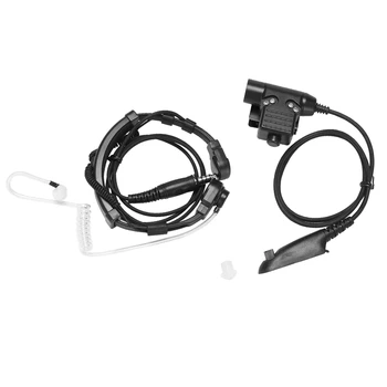  НОВОСТ-Уоки Токи 7.1 Телескопични слушалки с горловым на горивото U94 ПР За GP340 GP338