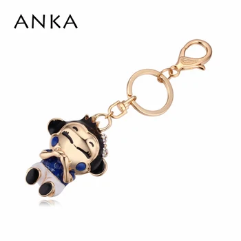  Верижка за Ключове ANKA Fashion Simian Сладко Monkey Crystal с Люцитовым Покритие Подарък За Жени Без без никел олово CE #121463